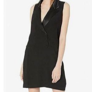 BB Dakota Women's Tuxedo Dress Deep Black Size 2.